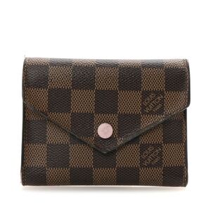Louis Vuitton Brown Checkered Women's Wallet - Copy